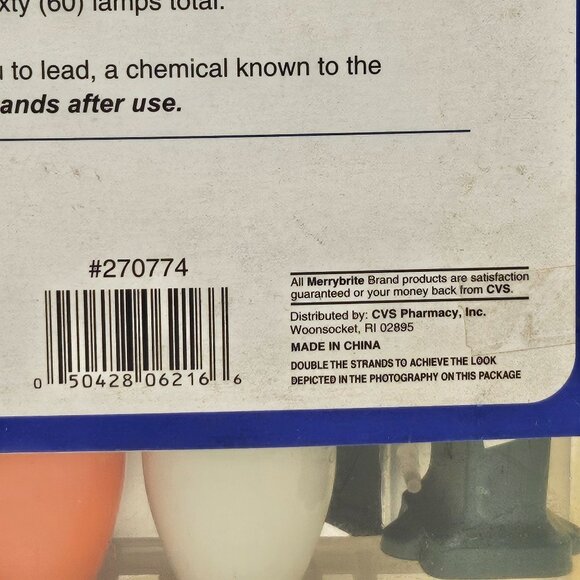 Merry Bright MerryBright C9 Colored Christmas Lights 25 count 25 feet - Picture 5 of 5